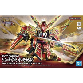 Bandai SD高達世界 群英集 輝羅鋼物語 78代目武者頑駄無 Musha Gundam THE 78TH