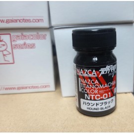 Gaia 佳亞 NAZCA 系列 TitanoMachia Color 獵犬黑色 HOUND BLACK 15ml