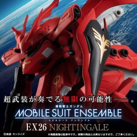 Bandai 魂SHOP限定 Mobile Suit Ensemble EX 26 Mobile Suit Gundam: Char's Counterattack Nightingale