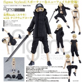 Figma 524 女性body(Yuki) Techwear